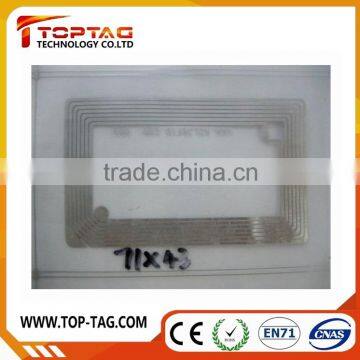 RFID Wet / Dry UHF Inlay For Pvc Cards Making