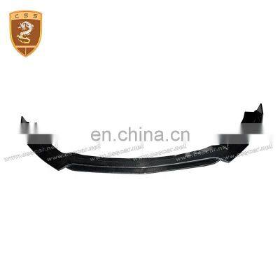 Latest New Model CM-ST Style Carbon Fiber Front Bumper Diffuser Lip Fits For Mustang