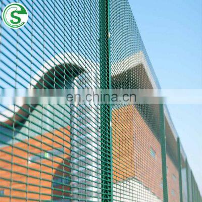 Factory supply high strength 358 anti-climbing welded wire mesh fence