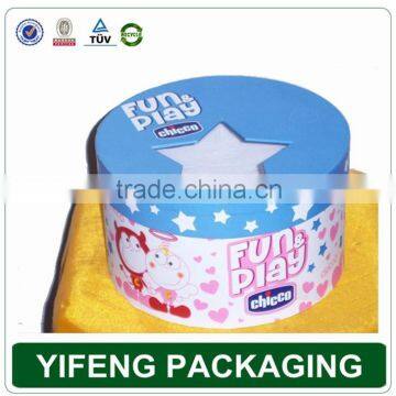 Recycle Hot Stamping Printing Cylindrical Gift Box photo-3