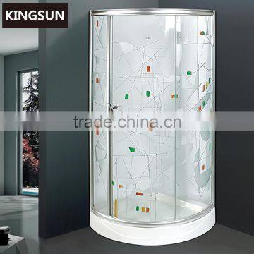 Acrylic Tray Folding Small Free Standing Shower Enclosure