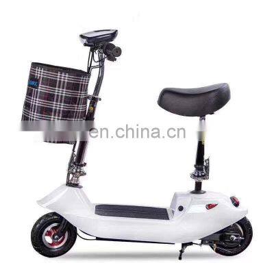 Hot Selling 24v Small Two Wheeled Electric Bike Folding Portable Electric Car Men And Women Available