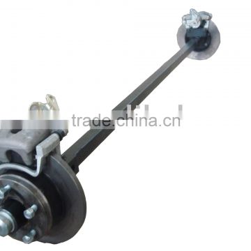 hydrulic discbrake axle