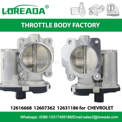 LOREADA Fuel Injection 12631186 Throttle Body with Actuator For GMC MALIBU Buick Opel PONTIAC VAUXHALL 2.4 V300 For Chevrolet 12616668 12607362