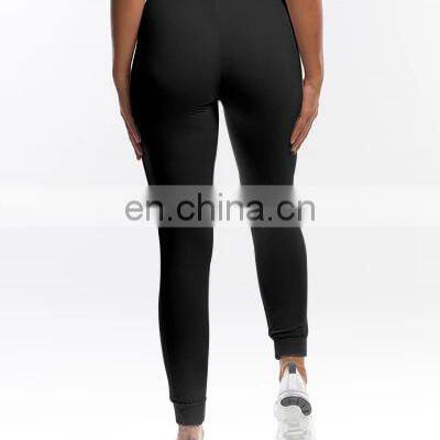 Custom Ladies Sportswear Women Pants Fitness Joggers Women Casual Zip Up Women Joggers photo-4