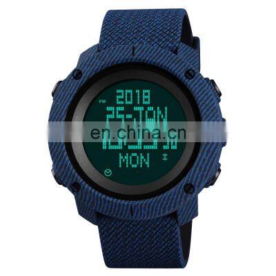 Skmei 1430 Multifunction Digital Watch Fashion Sport Pedometer Compass Wristwatches Relogio Masculino