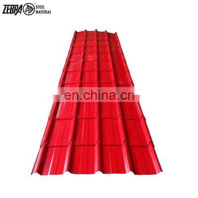 Professional Supplier RAL Color 0.2mm*800*3000 Corrugated PPGI Steel Color Coated Roofing Sheet