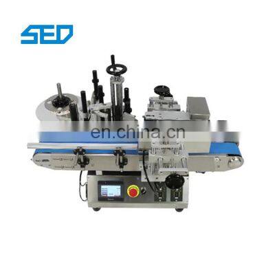 Automatic Jar Sticker Labeling Label Sticking Machine for Round Bottle