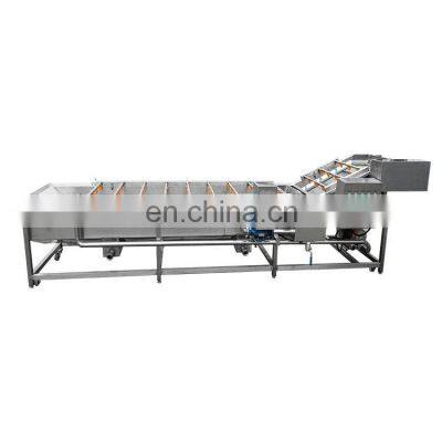 Automatic bubble washer/bubble washer/high pressure bubble fruit and vegetable cleaner