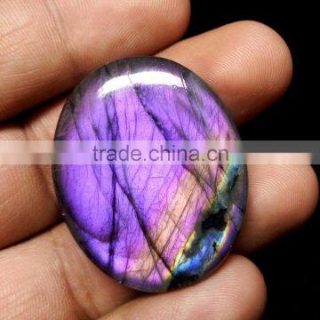 Purple Labradorite Cabochon Oval Polished Labradorite Gemstone