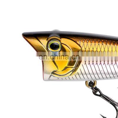 JOHNCOO 2020 New 60mm 7.8g Lures Fishing Hard Bait Topwater Fishing Lures Popper photo-3