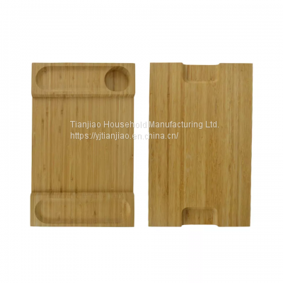 Wholesale New Design Organic Large Bamboo Cutting Board Kitchen Meat Chpping Block Butcher Charcuterie Blocks Cheese Boards