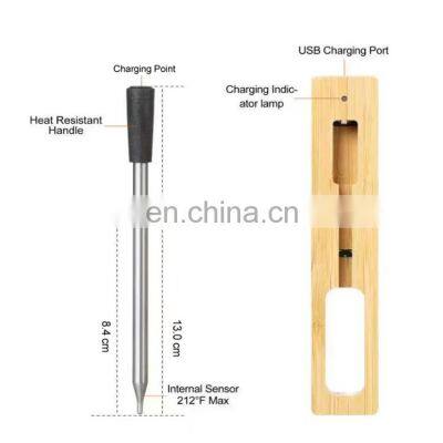Wireless Meat Thermometer Digital BBQ Smoker Kitchen Cooking Thermometer photo-4
