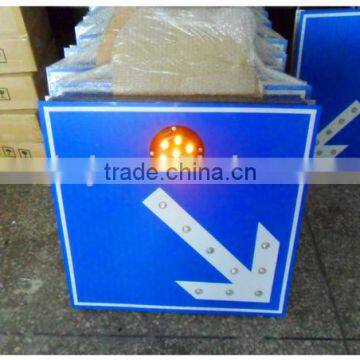 Factory outlet integrated aluminum solar LED road safety signs