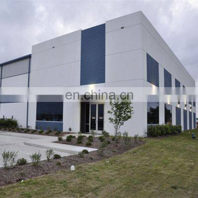 China Cheap Price Large-span Steel Structure Metal Frame Buildings steel small workshop For Sale