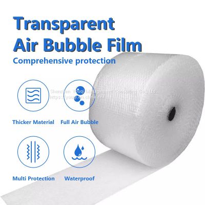 Glass Protective Packing Wrapper/ Cushioned Bubble Film Rolls/ AMZ Express Protective Packing Film/