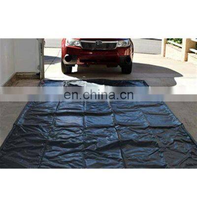Canvas Garage Snowblower Water Containment Mat Car Wash With Foam photo-4