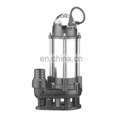 1.1kw  WQD stainless steel submersible sewage pump