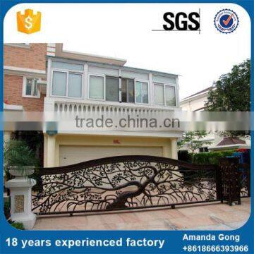 Green Product Galvanized Used Wrought Garden Iron Gate For Sale photo-4