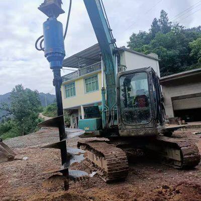 High Quality Adjustment ZX Series Mini Excavator Attachment Hydraulic Earth Auger Drives for Sale photo-3