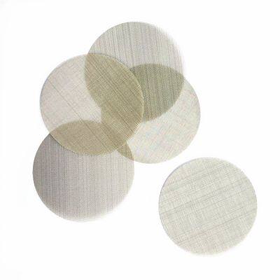 As Per Drawing Customized Stainless Steel Woven Mesh Screen Disc Filter