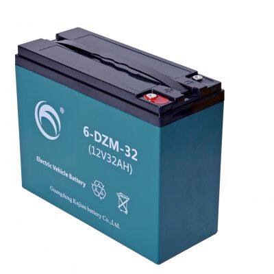 Hot Sale 6-DZM-32B 12V 32A Moped Sealed VRLA Gel Electric Bike Sealed AGM Lead-Acid Storage Battery For Tricycle Scooter photo-3