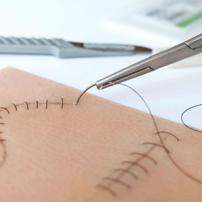 Soft Two Parts Silicone Rubber Elastic and Durable Wound Simulated Surgical Training Kit photo-2