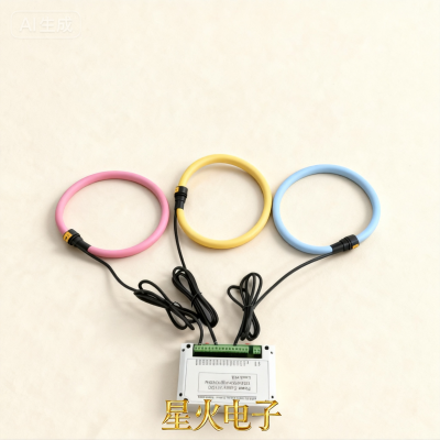 CE Close Flexible Rogowski Coil for Current Sensor 0.333V Output customzied acceptable