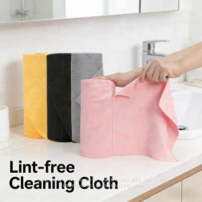 Hand-tear Microfiber Towels for Kitchen Cleaning Reusable Absorbent Cleaning Cloth photo-2