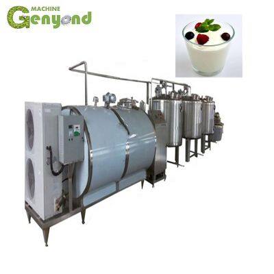 Shanghai Fully Automated Commercial Yoghurt Making Machine Complete Batch Uht Yoghurt Plant