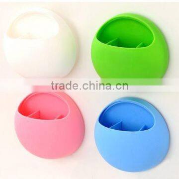 Pure Color Wall Mounted Toothbrush Holder photo-5