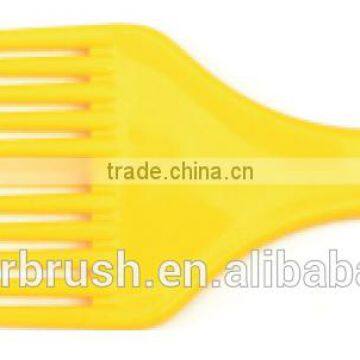 2015 New Style Afro Combs , Colorful fork comb plastic