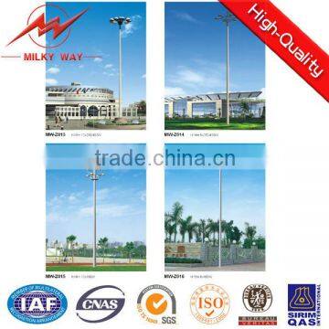 2015 new design high mast pole turkey manufacture