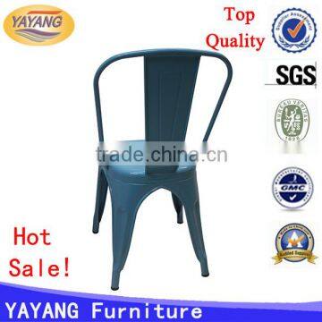Cheaper Price Stackable Simple Design Metal Dining Chair Parts Quality Choice Most Popular photo-3