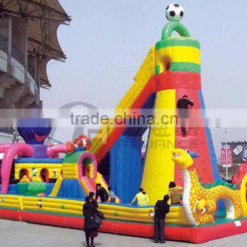 Adult Games Cheap Inflatable 0.55mm PVC Climbing Wall photo-3