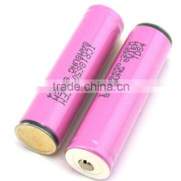 Manufacturer selling 3.7v 2600mah Samsung battery 18650 digital camera battery