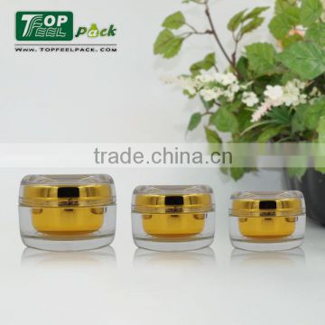 2015 Hot sale cosmetic cream acrylic jar 50g 30g 20g from China