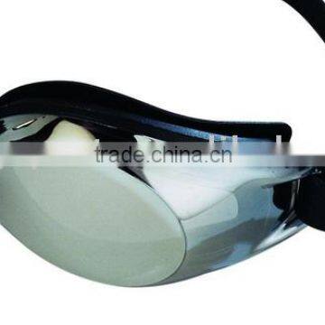 mirror coated swim goggles