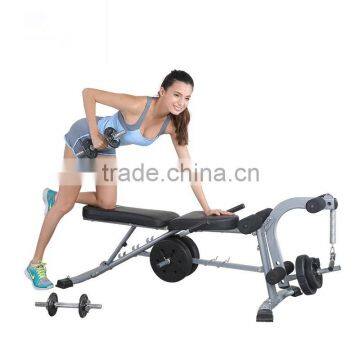 Gym equipments adjustable decline bench/sit up bench machine HB-005C