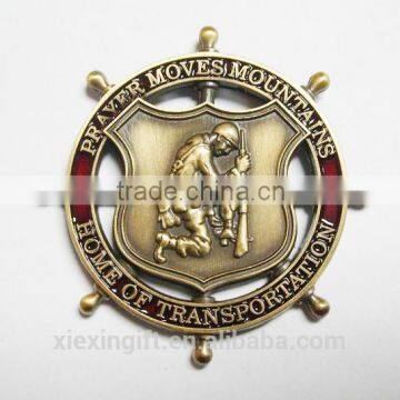 2015 Newest Die Casting Gold Silver Plated 3D Gold Eagle Replica Coins photo-2