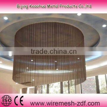 decorative metal mesh drapery