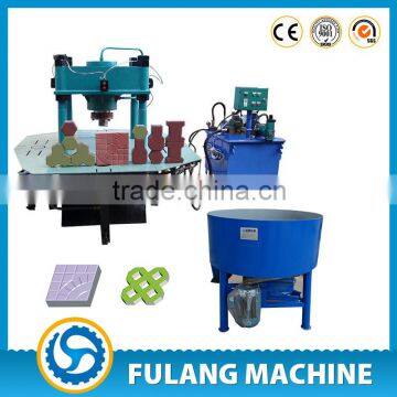 FL150T Fulang Machine high demand concrete kerbstone moulding machine