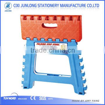 Plastic folding step stool