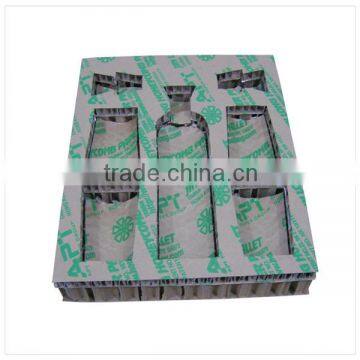 High strength honeycomb paper glass cup packaging cushioning