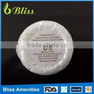 N53 Round Transparent Wholesale Mini Custom Hotel Soap photo-2