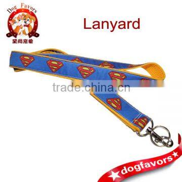 Yellow Webbing Lanyard