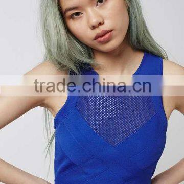 2016 Women 90s Mesh Panel Crop HSS3024 photo-2