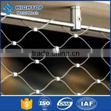 Stainless steel wire rope mesh net with long service time