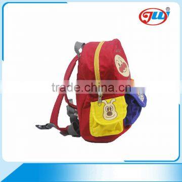 Cute design lovely style kids school backpack for girl and boy