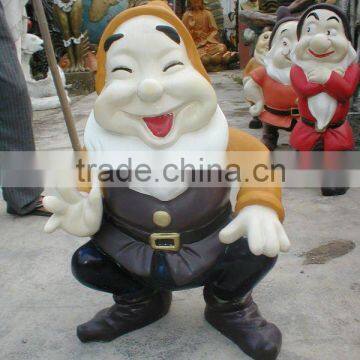 FRP cartoon statue